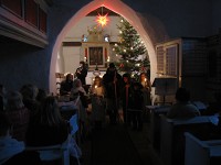 Weihnachten 2012 in Gruhnoer Kirche